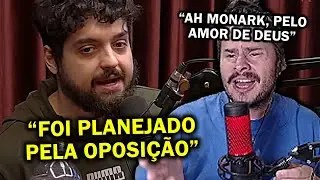 MONARK DA SUA OPINIÃO SOBRE ATAQUES EM BRASÍLIA (a pior possível) | Cortes luideverso