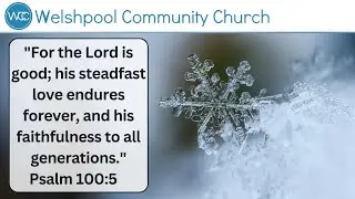 Welshpool COMMUNITY CHURCH worship service 4th January 2026