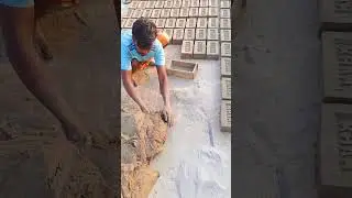 How to make bricks #shortvideo #buildingmaterial #constructionchannel #construction #shortvideo