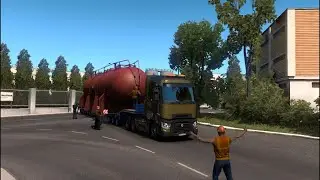 Special Transport of Heavy Material || High security || ETS2 Version 1.39