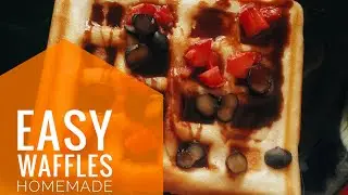 Easy Waffles | Homemade #waffles #homemade #easy #BPL #wafflemaker 