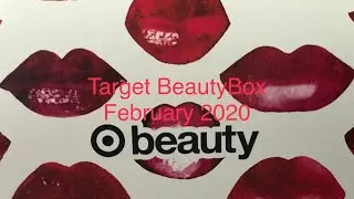 February 2020 Target BeautyBox & a couple WHOOPSIES!