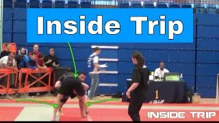 Inside Trip takedown for BJJ