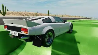 BeamNG Car's against reverse bumps #22