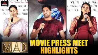 MAD Movie Press Meet Highlights | Swetha Varma | Madhav Chilukuri | Spandana Palli| Mirror Tollywood