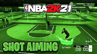 NBA 2K21 SHOT AIMING IN THE COMP STAGE CURRENT GEN