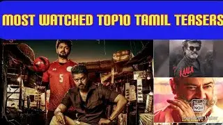 TOP 10 TAMIL TEASER 2020 | MOST WATCHED TAMIL TEASERS IN YOUTUBE