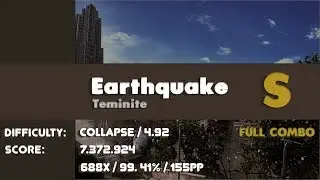 osu! - Earthquake [Collapse] - Teminite