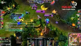 Highlight Samsung Dade ZED VS Samsung Pawn Riven, LOL Korea SoloQ