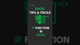 Excel Tips and Tricks | if function in Microsoft Excel