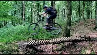 MTB: Clearing a bridge in Mullaghmeen