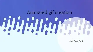 Animated gif in PowerPoint