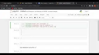 Python program to calculate Simple Interest.