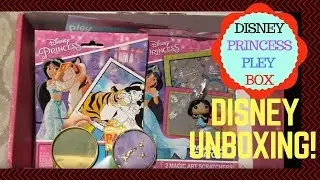 Opening the Disney Princess Pley Box February 2018 | Official Disney Subscription | Princess Jasmine