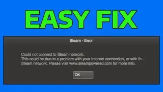 How To Fix Could Not Connect to the Steam Network