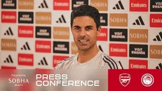 PRESS CONFERENCE | Mikel Arteta previews Olympiacos | Team news, Odegaard and more! | UCL