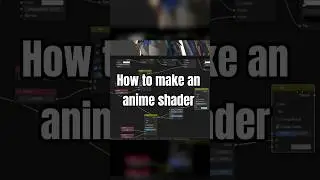 Advanced ANIME SHADER - Part #1 - Basic shader - #blender #blender3d #b3d #blendertutorial