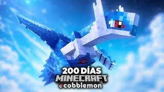 I survived 200 DAYS using ONLY DRAGON-TYPE Pok&eacute;mon in Cobblemon