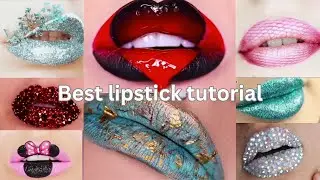 How to: Best lipstick Shades and lip art ideas|| beautiful lipstick tutorial