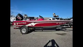 Рыболовная лодка Nitro Z-7 2014 года с двигателем Mercury 150 л.с. F&S Yamaha, Гановер, Пенсильва...