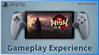 Nioh 3 Gameplay Experience on PS Portal (Demo)