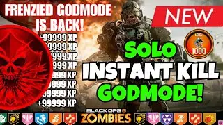 *NEW* SOLO XP GODMODE GLITCH BO6 ZOMBIES (LIBERTY FALLS UNLOCK EVERYTHING GLITCH) BO6 ZOMBIES GLITCH