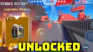 Strike Rocket 10 UNLOCKED! 🚀 First Impression & Gameplay! | Mech Arena