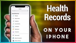 Получите доступ к своим медицинским записям на iPhone
