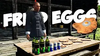 HOW MAKE A FRIED EGGS IN SCUM 🥚🍳| Cooking Guide