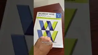Wordly Wise 3000 Vocabulary Workbook Review