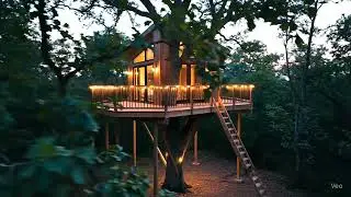 🌿 Seamless Looping Cinematic Treehouse &ndash; Relaxing Nature Escape in 4K
