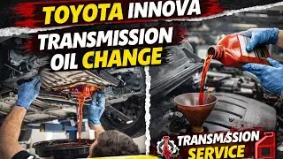 Toyota Innova crysta auto transmission oil change🔄 | Hindi | #toyota #autogear
