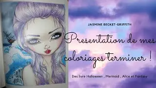 présentation de mes livre Jasmine Becket-Griffith