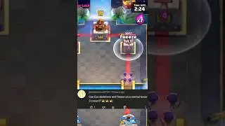 Evo-Skeletons with Freeze #clashroyale