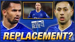 Who should replace Jack Grealish on the left-side of Everton's midfield?