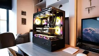 RTX 5080 + Ryzen 7 9800X3D in Ant Esports Crystal X6 — Sweet!