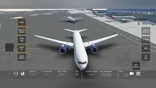 Бесконечный полет ✈️🛫|(OMDB) Дубай - (KDEN) Денвер, полный полет с авиадиспетчерской службой