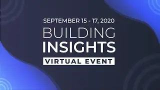 FM:Systems' User Conference | Building Insights 2020