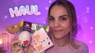 ASMR 🛍️  HAUL - mes derniers achats 🤍  (Action, Hema, Extra...)
