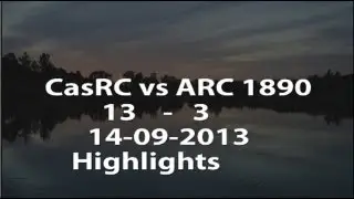 Competitie Wedstrijd: CasRC vs ARC 1890  14-09-2013 (highlights)