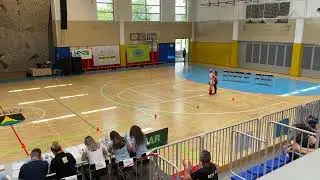 DP 2022, solo junior palica - Pia Novak | Novomeške mažorete