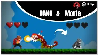 Sistema de Dano, Morte e Knockback Unity Tutorial