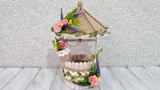 Декоративный Колодец Своими Руками - Decorative Mini Well. DIY