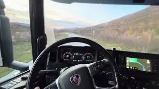 POV Driving Scania 540S - Kilpisj&auml;rvi E8