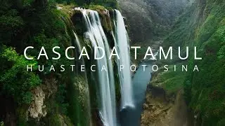 Cascada Tamul - &iexcl;&iexcl;JOYA de la HUASTECA POTOSINA!! 4K Drone Video
