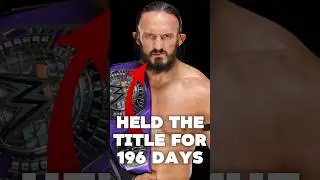 When Neville held the Cruiserweight Title for 196 days #wwe #wrestling #shorts