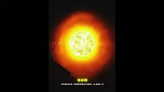 Sun vs Neutron Star Temp #shorts #tiktok #education #space #astrnomy #space #physics #astrophysics