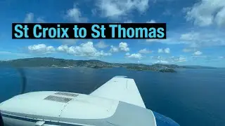St Croix to St Thomas flying with Cape Air