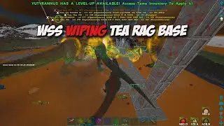 Ark Official Conquest PVP | Wiping Tea Rag Base | Raid/PVP Highlights