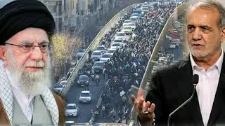 Zanga-zangar da ta ɓarke a Iran 🇮🇷 akan matsin tattalin arziki tana neman zama tashin hankali..